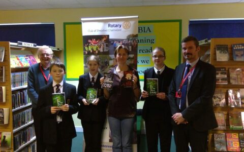 Award-winning author Harriet Goodwin visits East Leake Academy