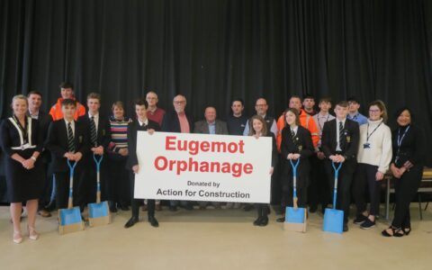 Construction companies team up with East Leake Academy to help complete Ghana orphanage