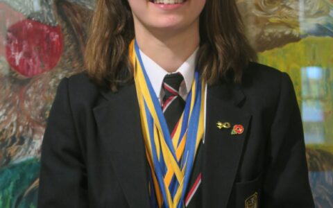 Olivia swims to success