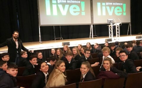 Year 11's visit GCSE Science Live Show