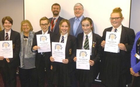 Winners of Rotary Club Young Writers' Competition announced
