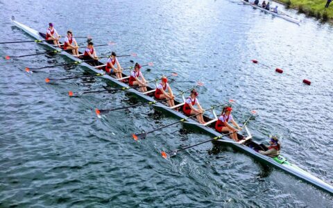 Year 10 student Amy part of 'Gold' winning rowing team