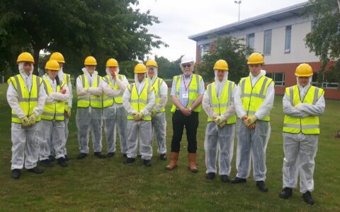 Students take part in 'Rock to Roof' construction workshop