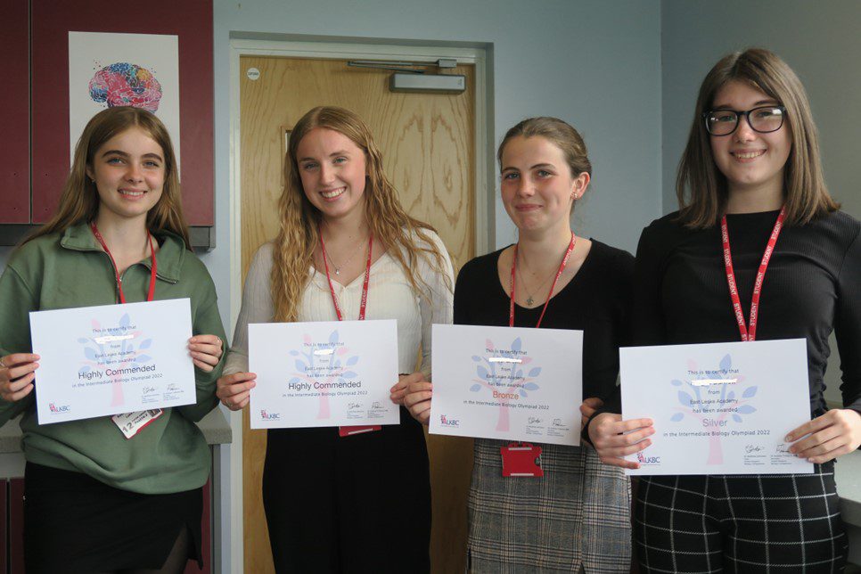 Intermediate Biology Olympiad 2022 East Leake Academy