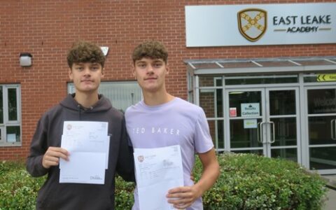 East Leake Academy celebrates fantastic A level results
