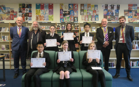 KS3 writing success with Loughborough Rotary Club