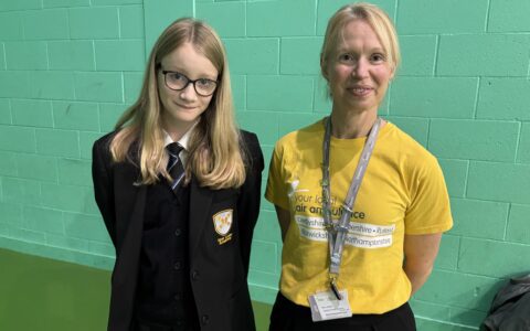 The Air Ambulance Service deliver inspiring talk